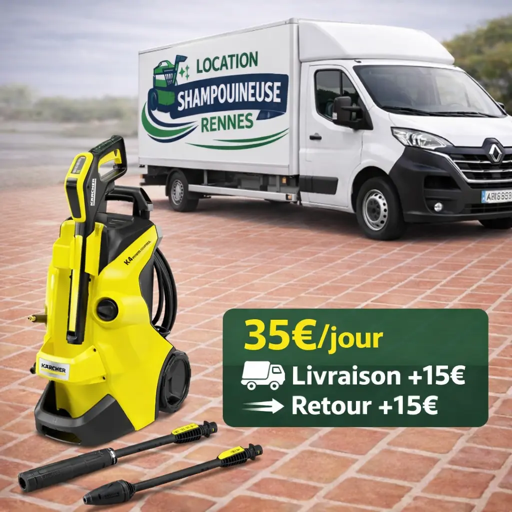 location karcher rennes avec livraison et retour nettoyeur haute pression