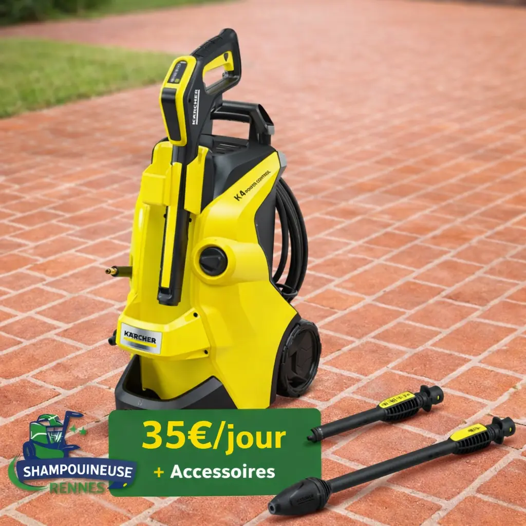 location karcher rennes 35 euro par jour avec accessoires